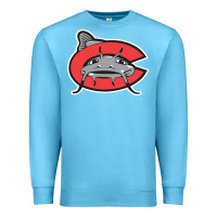 Ocean Blue carolina mudcats Premium Sweatshirt - linhVisuals