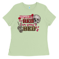 Matcha Valentine's Day roses are red i am going to bed Ladies Tee - FaDigitalArtStudio