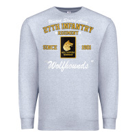 Heather Grey 27th infantry regiment tank top Premium Sweatshirt - linhVisuals