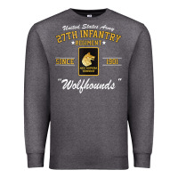 Charcoal Heather 27th infantry regiment tank top Premium Sweatshirt - linhVisuals