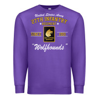 Purple 27th infantry regiment tank top Premium Sweatshirt - linhVisuals