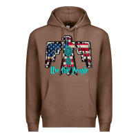 Chestnut we the people Premium Hoodie - RacoonDesign