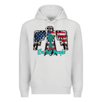 Dove Grey we the people Premium Hoodie - RacoonDesign