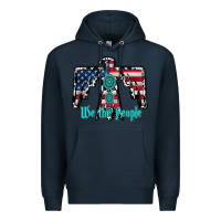 Navy we the people Premium Hoodie - RacoonDesign