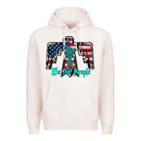 Pale Pink we the people Premium Hoodie - RacoonDesign