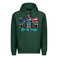 Sports Green we the people Premium Hoodie - RacoonDesign
