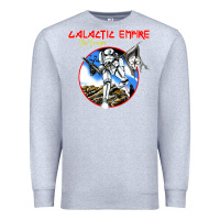 Heather Grey international grup music  galactic empire Premium Sweatshirt - linhVisuals