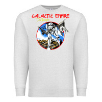 Oatmeal Heather international grup music  galactic empire Premium Sweatshirt - linhVisuals