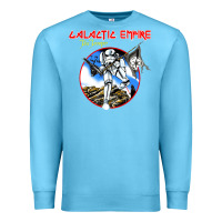 Ocean Blue international grup music  galactic empire Premium Sweatshirt - linhVisuals