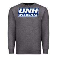 Charcoal Heather unh Premium Sweatshirt - linhVisuals