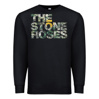 Black THE STONE ROSES GREEN Premium Sweatshirt - linhVisuals