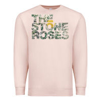 Pale Pink THE STONE ROSES GREEN Premium Sweatshirt - linhVisuals
