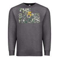 Charcoal Heather THE STONE ROSES GREEN Premium Sweatshirt - linhVisuals