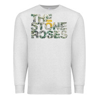 Oatmeal Heather THE STONE ROSES GREEN Premium Sweatshirt - linhVisuals