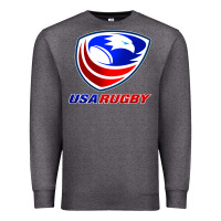 Charcoal Heather usa rugby Premium Sweatshirt - linhVisuals