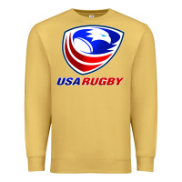 Antique Gold usa rugby Premium Sweatshirt - linhVisuals