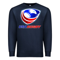 Navy usa rugby Premium Sweatshirt - linhVisuals