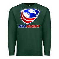Sports Green usa rugby Premium Sweatshirt - linhVisuals