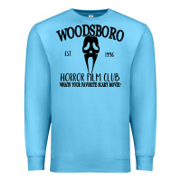 Ocean Blue woodsboro horror film club scream Premium Sweatshirt - linhVisuals
