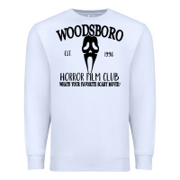 White woodsboro horror film club scream Premium Sweatshirt - linhVisuals