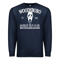 Navy woodsboro horror film club scream Premium Sweatshirt - linhVisuals