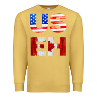 Antique Gold america canada Premium Sweatshirt - linhVisuals
