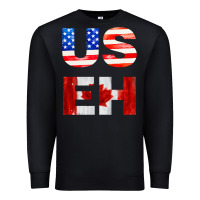 Black america canada Premium Sweatshirt - linhVisuals