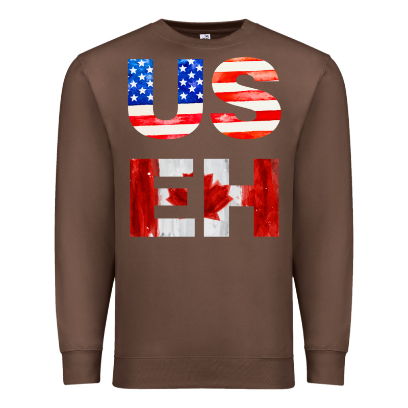America Canada Premium Sweatshirt by linhVisuals | Teevron