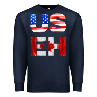 Navy america canada Premium Sweatshirt - linhVisuals