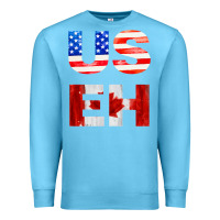 Ocean Blue america canada Premium Sweatshirt - linhVisuals