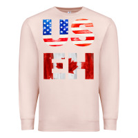 Pale Pink america canada Premium Sweatshirt - linhVisuals