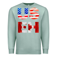 Seafoam america canada Premium Sweatshirt - linhVisuals