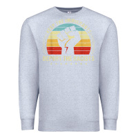 Heather Grey keep the immigrants deport the racists Premium Sweatshirt - linhVisuals