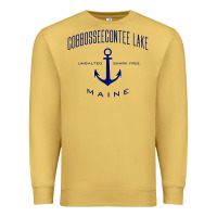 Antique Gold cobbosseecontee lake me pullover hoodie Premium Sweatshirt - linhVisuals
