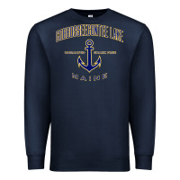 Navy cobbosseecontee lake me pullover hoodie Premium Sweatshirt - linhVisuals
