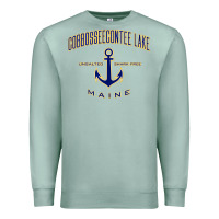 Seafoam cobbosseecontee lake me pullover hoodie Premium Sweatshirt - linhVisuals