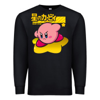 Black kirby Premium Sweatshirt - linhVisuals