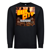 Black Owl City Adam Young Premium Sweatshirt - linhVisuals