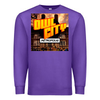 Purple Owl City Adam Young Premium Sweatshirt - linhVisuals
