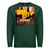 Sports Green Owl City Adam Young Premium Sweatshirt - linhVisuals