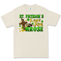 Bone St. Patrick's know Jesus arose Premium Tee - CowGirlArtShop