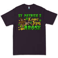 Plum St. Patrick's know Jesus arose Premium Tee - CowGirlArtShop