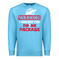 Ocean Blue cruise drinking package t shirt Premium Sweatshirt - linhVisuals