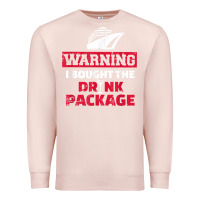 Pale Pink cruise drinking package t shirt Premium Sweatshirt - linhVisuals
