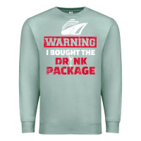 Seafoam cruise drinking package t shirt Premium Sweatshirt - linhVisuals