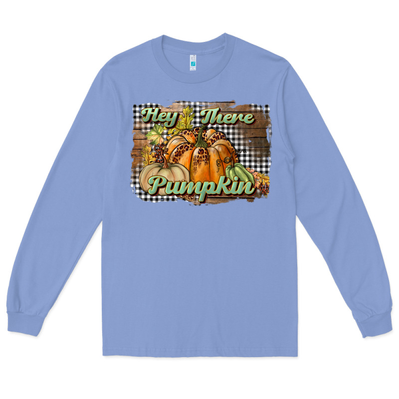Hey There Pumpkin Long Sleeve Tee by BundleAndBundleShop | Teevron