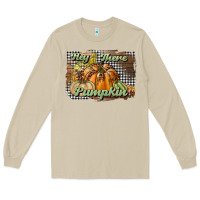 Mushroom hey there pumpkin Long Sleeve Tee - BundleAndBundleShop