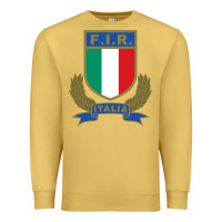 Antique Gold italian rugby federation Premium Sweatshirt - linhVisuals