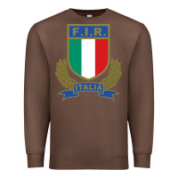 Chestnut italian rugby federation Premium Sweatshirt - linhVisuals