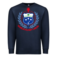 Navy samoa rugby Premium Sweatshirt - linhVisuals